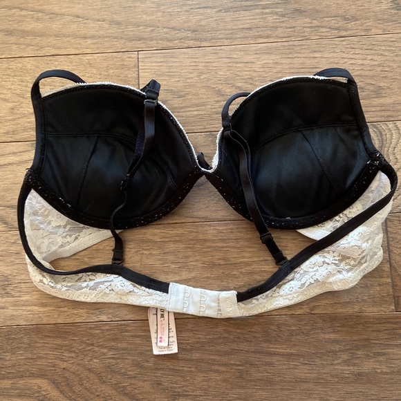 White Lace La Senza Push Up Bra - Picture 2 of 2